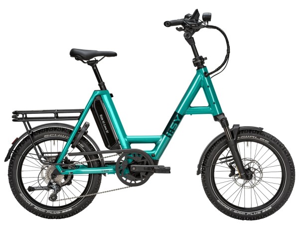 ISY S10 Adventure E-Bike 2025, Opal Green