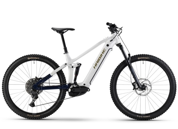 Haibike Alltrail 8 HE 29" E-Bike 2025, Weiß-Blau-Gold