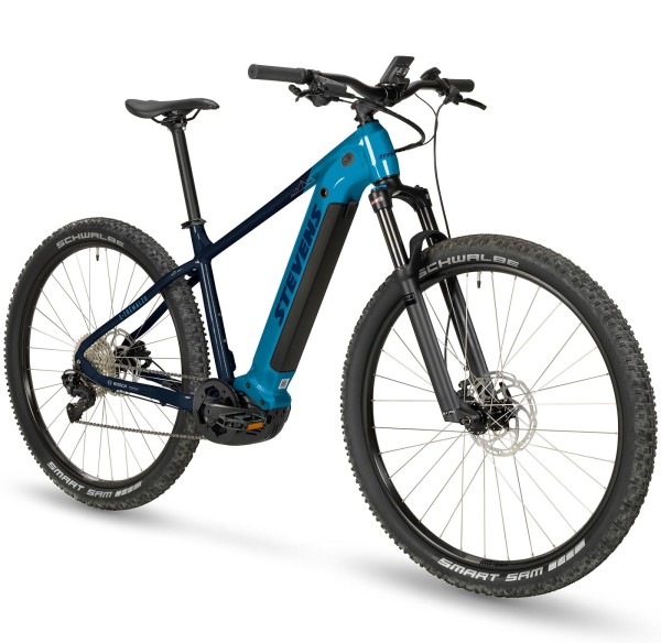 Stevens E-Tremalzo 29" E-Bike, Glacier Dark Blue