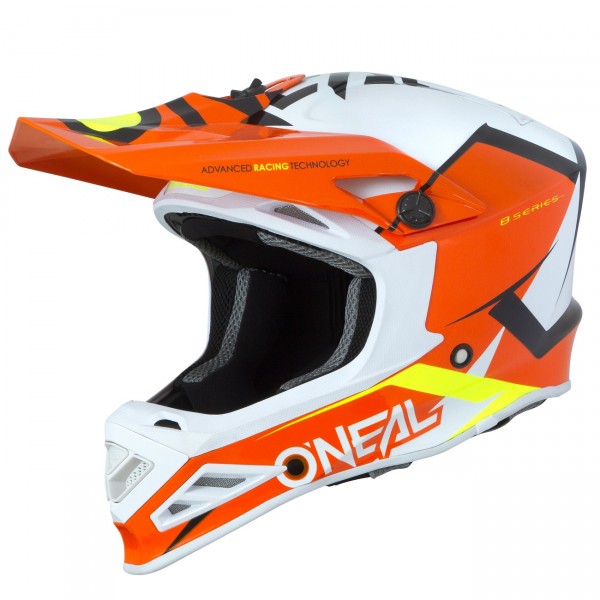 O'Neal 8Series Blizzard Orange Helm