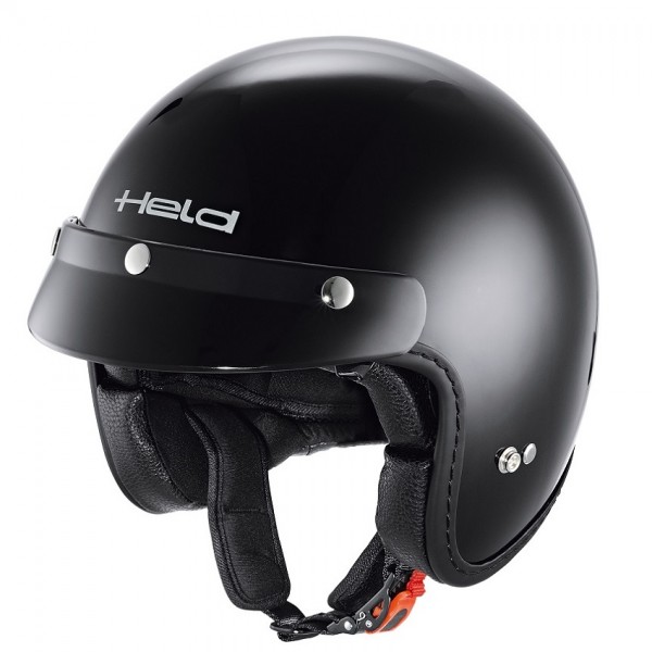 Held Black Bob Schwarz Helm