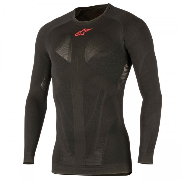 Alpinestars Tech Top LS Summer, Schwarz-Rot