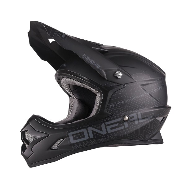 O'Neal 3Series Kinderhelm, Schwarz-Matt