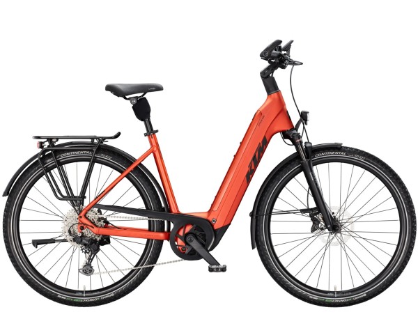 KTM Macina Style 830 Wave E-Bike 2025, Orange Matt
