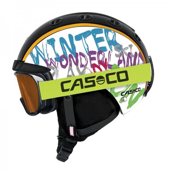Casco Mini Pro Winterwonderland Kinder Skihelm