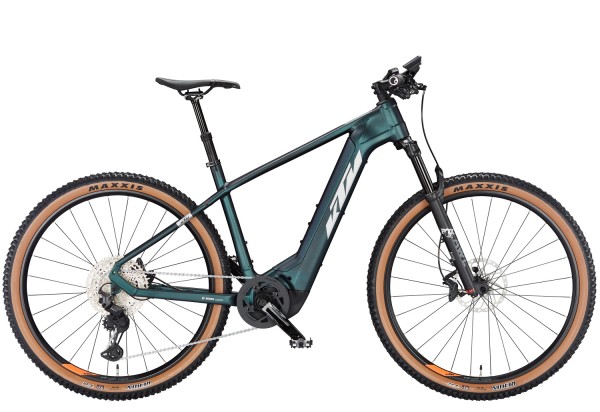 KTM Macina Team 791 E-Bike 2023, Green-Purple Matt