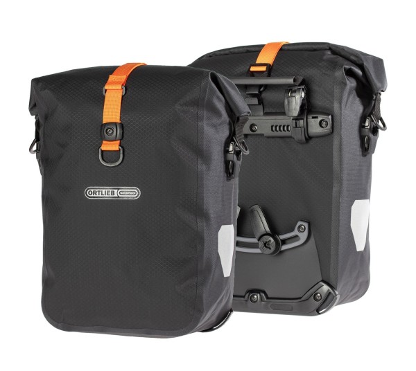 Ortlieb Gravel-Pack QL2.1 Packtaschen-Set 2 x 14,5 L, Schwarz