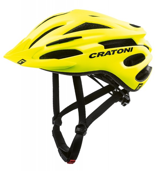 Cratoni Pacer Fahrradhelm, Neon-Gelb
