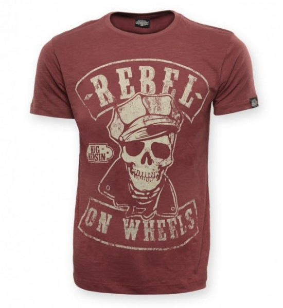 King Kerosin Slub-Jersey Rebel on Wheels