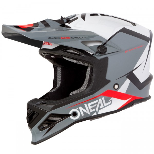 O'Neal 8Series Blizzard Grau Helm