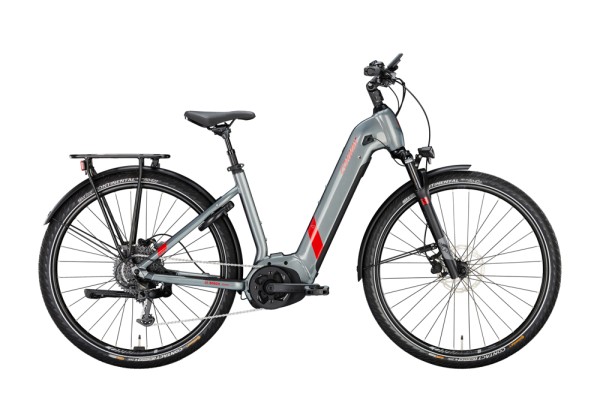 Conway Cairon T 2.0 Wave 500Wh E-Bike 2023, Grau-Rot