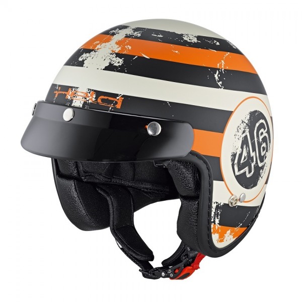 Held Black Bob Orange Helm