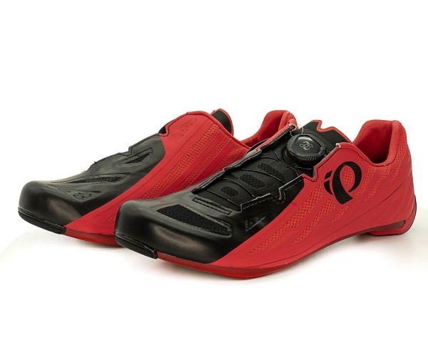 Pearl Izumi Race Road V5 Rennradschuhe, Rogue Rot-Schwarz