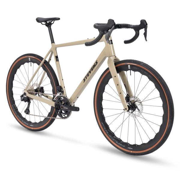 Stevens Camino Pro Di2 Gravelbike 2026, Light Khaki