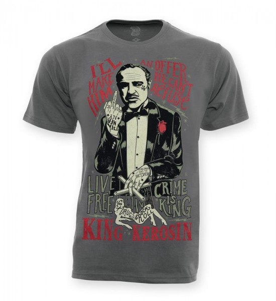 King Kerosin Regular-Shirt Crime Is King