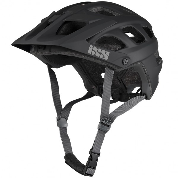 IXS Trail Evo MTB Helm, Schwarz-Matt