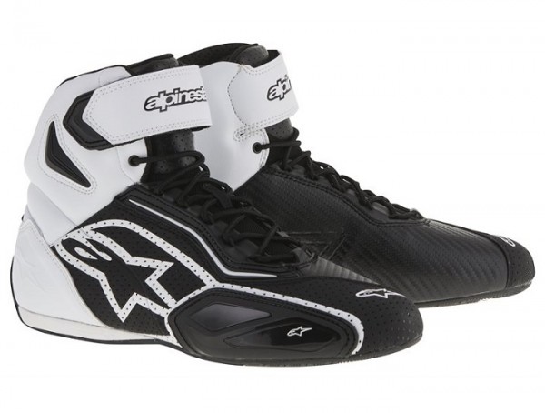 Alpinestars Faster 2 Vented Stiefel Schwarz Weiß